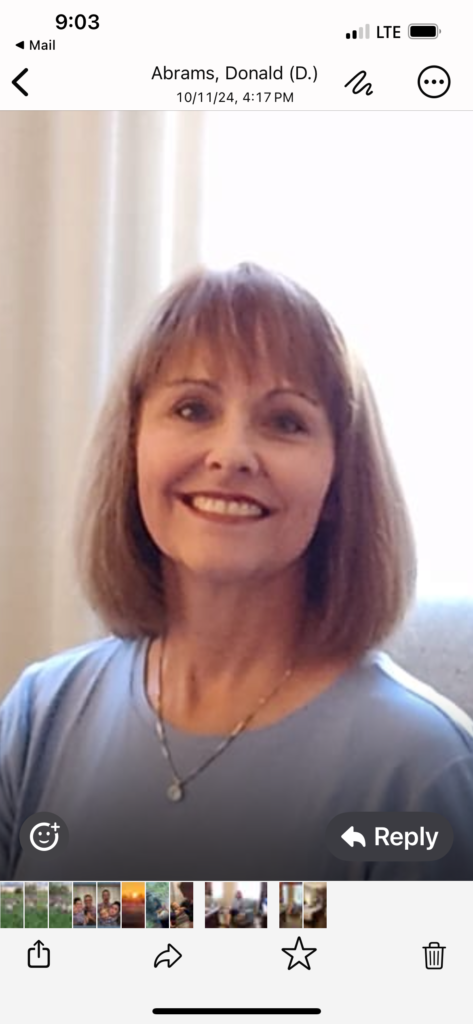 Frances Abrams image of Frances, one of the owners of camp mirage canton